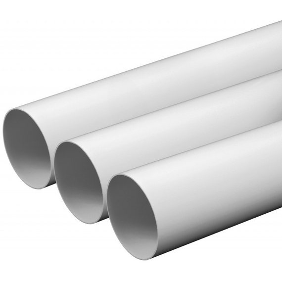 Круглый возвдуховод из ПВХ-пластика Awenta KO125-15 D125 (1,5м)Круглый возвдуховод из ПВХ-пластика Awenta KO125-15 D125 (1,5м)[image_num]