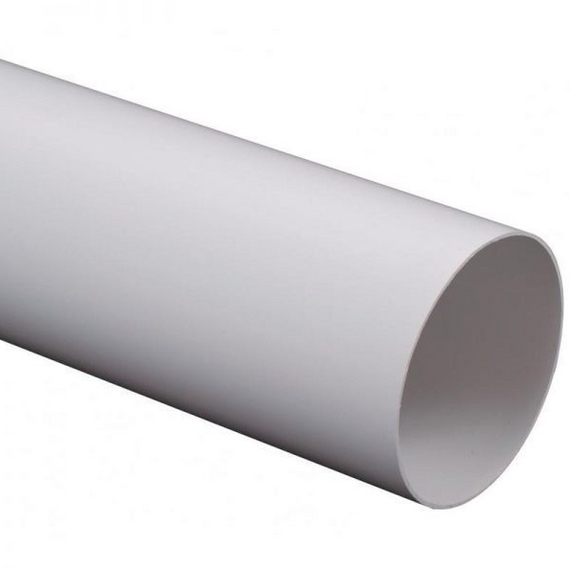 Круглый возвдуховод из ПВХ-пластика Awenta KO125-10 D125 (1м)Круглый возвдуховод из ПВХ-пластика Awenta KO125-10 D125 (1м)[image_num]