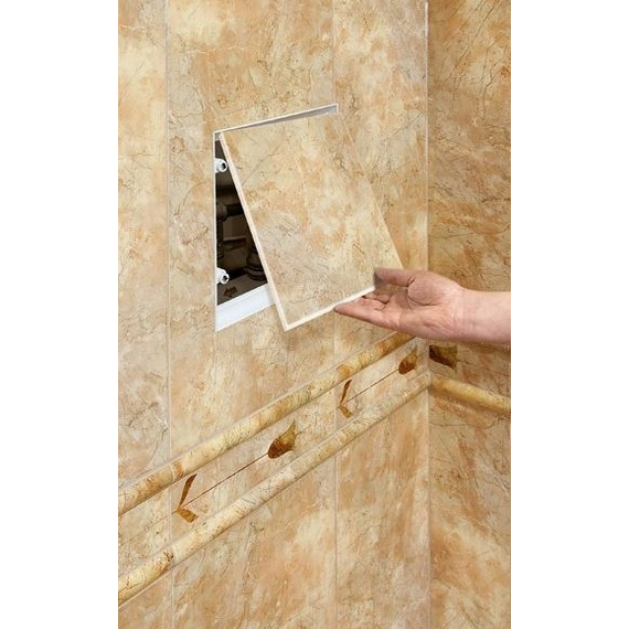 Маскирующая крышка под плитку 25x30 AwentaМаскирующая крышка под плитку 25x30 Awenta[image_num]