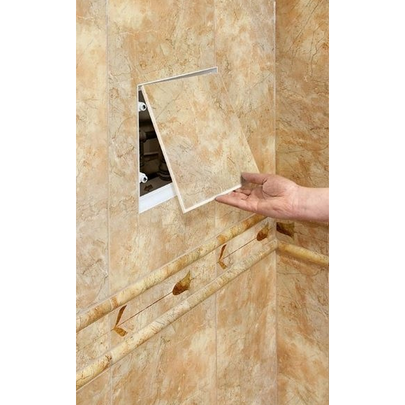 Маскирующая крышка под плитку 25х33 AwentaМаскирующая крышка под плитку 25х33 Awenta[image_num]