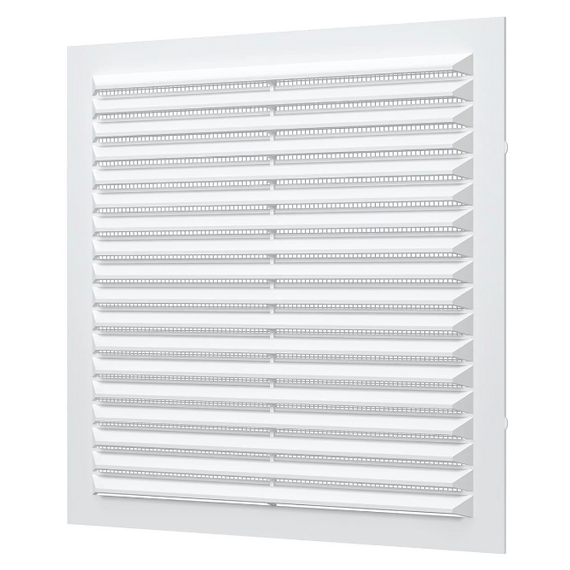 Вытяжная вентиляционная решетка с сеткой Auramax A1919C 19x19 White