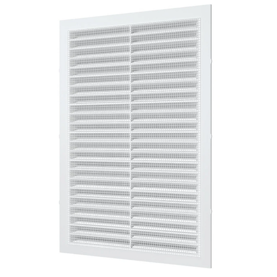 Вытяжная вентиляционная решетка с сеткой из АБС-пластика Era 1724С 17х24 WhiteВытяжная вентиляционная решетка с сеткой из АБС-пластика Era 1724С 17х24 White[image_num]