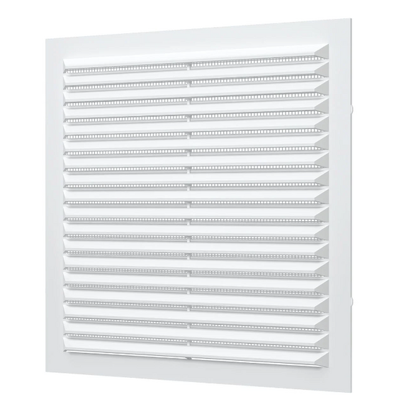 Вытяжная вентиляционная решетка с сеткой из АБС-пластика Era 1919С 19x19 White