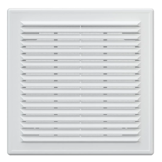 Вытяжная вентиляционная решетка с сеткой Auramax A2121R 21x21 WhiteВытяжная вентиляционная решетка с сеткой Auramax A2121R 21x21 White[image_num]