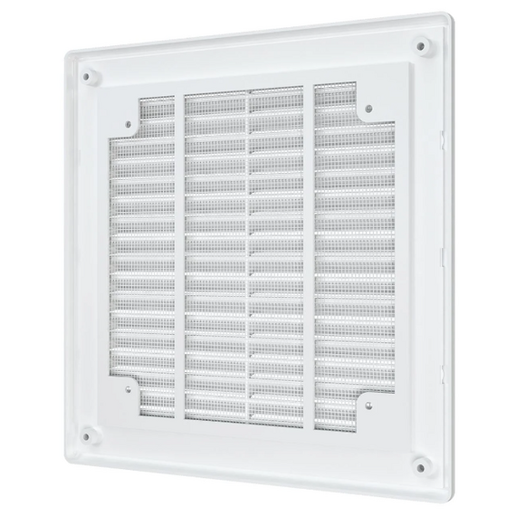 Вытяжная вентиляционная решетка с сеткой Auramax A2121R 21x21 WhiteВытяжная вентиляционная решетка с сеткой Auramax A2121R 21x21 White[image_num]