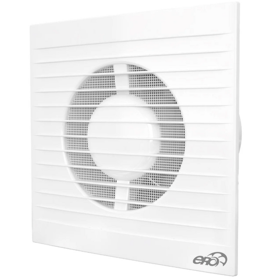 Осевой вытяжной вентилятор с клапаном и контроллером Era E 100 S C MRe Fusion Logic White