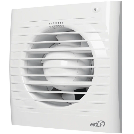 Осевой вытяжной вентилятор с обратным клапаном ERA 4C D100 White
