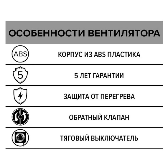 Осевой вытяжной вентилятор с обратным клапаном и выключателем ERA Quadro 4C-02 D100 WhiteОсевой вытяжной вентилятор с обратным клапаном и выключателем ERA Quadro 4C-02 D100 White[image_num]