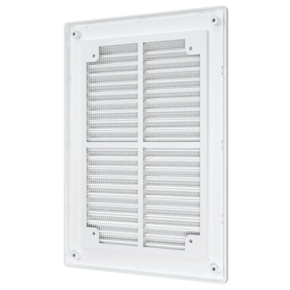 Вытяжная вентиляционная решетка с сеткой и рамкой Era 1825Р 18х25 WhiteВытяжная вентиляционная решетка с сеткой и рамкой Era 1825Р 18х25 White[image_num]