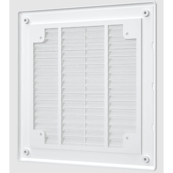 Вытяжная вентиляционная решетка с сеткой и рамкой Era 2121Р 21х21 WhiteВытяжная вентиляционная решетка с сеткой и рамкой Era 2121Р 21х21 White[image_num]