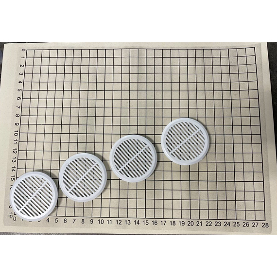 Дверная переточная решетка с фланцем Era 05ДП 1/4 D50 (4 штуки) WhiteДверная переточная решетка с фланцем Era 05ДП 1/4 D50 (4 штуки) White[image_num]