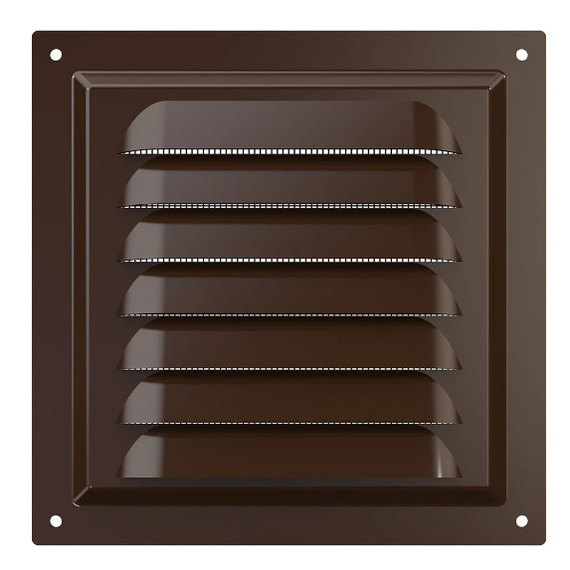 Вытяжная стальная вентиляционная решетка с сеткой Era 1515МЭ 15x15 BrownВытяжная стальная вентиляционная решетка с сеткой Era 1515МЭ 15x15 Brown[image_num]