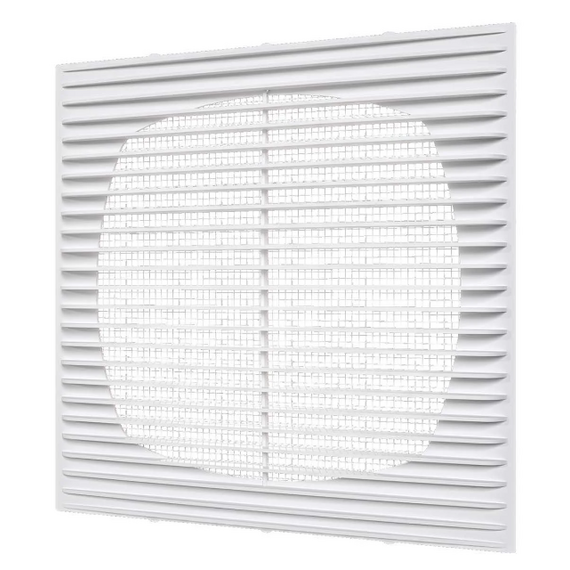 Вытяжная вентиляционная решетка с сеткой Era 1919Г 19х19 White