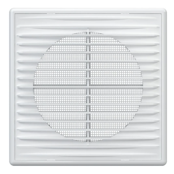 Вытяжная вентиляционная решетка из АБС-пластика с рамкой и сеткой Era 1515П 15х15 WhiteВытяжная вентиляционная решетка из АБС-пластика с рамкой и сеткой Era 1515П 15х15 White[image_num]