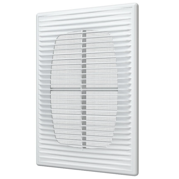 Вытяжная вентиляционная решетка из АБС-пластика с рамкой и сеткой Era 1825П 18х25 WhiteВытяжная вентиляционная решетка из АБС-пластика с рамкой и сеткой Era 1825П 18х25 White[image_num]