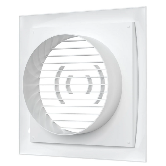 Вытяжная вентиляционная решетка из АБС-пластика с фланцем Era 1717РС12,5Ф 17х17 D125 WhiteВытяжная вентиляционная решетка из АБС-пластика с фланцем Era 1717РС12,5Ф 17х17 D125 White[image_num]