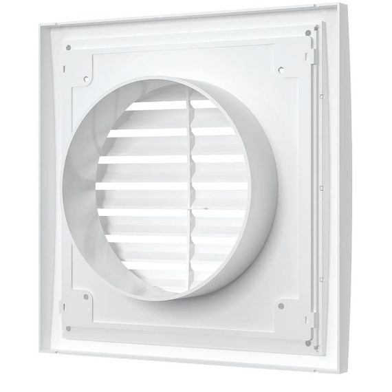 Вытяжная вентиляционная решетка из АБС-пластика с фланцем Era 1515RR10F 15x15 D100 WhiteВытяжная вентиляционная решетка из АБС-пластика с фланцем Era 1515RR10F 15x15 D100 White[image_num]