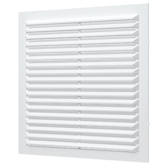 Вытяжная вентиляционная решетка из ПВХ Aluvent 1313V 13x13 White