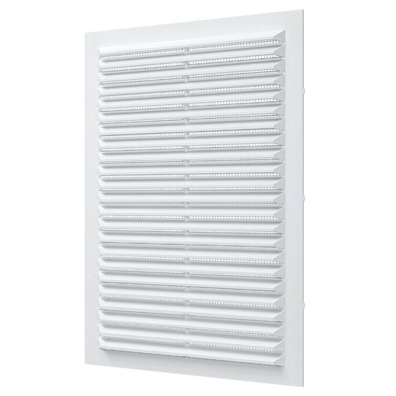 Вытяжная вентиляционная решетка из ПВХ Aluvent 1724V 17x24 White