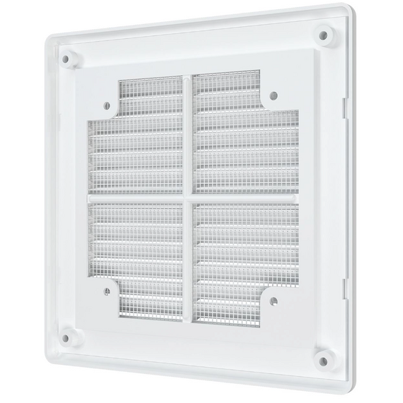 Вытяжная вентиляционная решетка с фланцем Aluvent 200/150K 20х20 WhiteВытяжная вентиляционная решетка с фланцем Aluvent 200/150K 20х20 White[image_num]