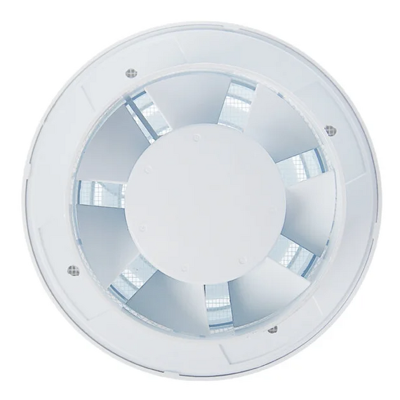 Осевой вытяжной потолочный вентилятор Auramax RF 4 D100 WhiteОсевой вытяжной потолочный вентилятор Auramax RF 4 D100 White[image_num]