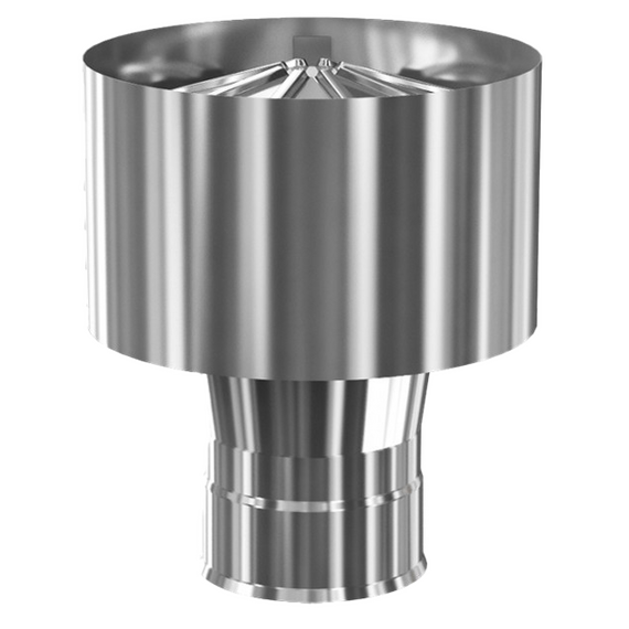 Deflector pentru coș de fum cu un perete TEPLODAR D200