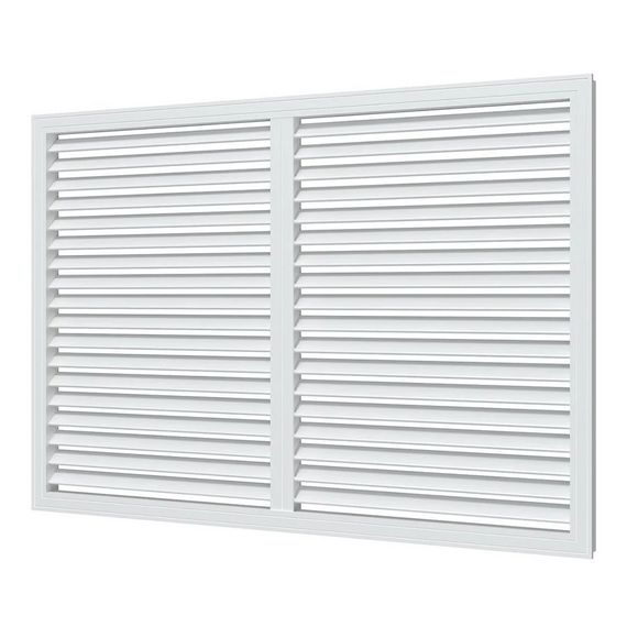 Решетка вентиляционная, профиль ПВХ  600х900 Эра