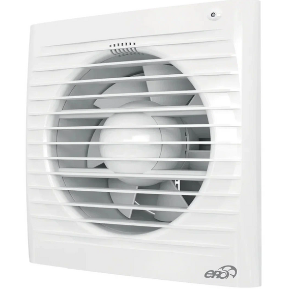 Осевой вытяжной вентилятор с обратным клапаном ERA 5C D125 White
