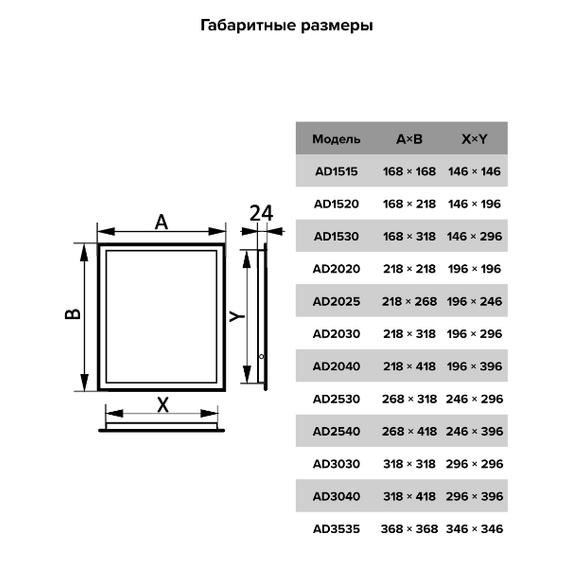 Ревизионный люк стенной 30х30 Эра AURAMAXРевизионный люк стенной 30х30 Эра AURAMAX[image_num]