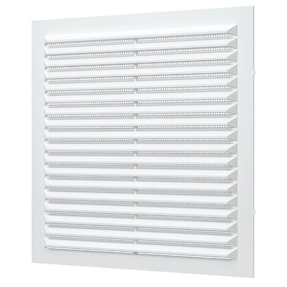 Вытяжная вентиляционная решетка из ПВХ Aluvent 1313V 13x13 White