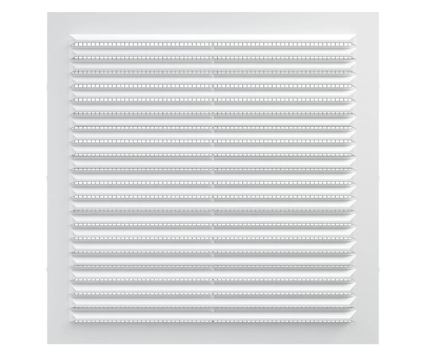 Вытяжная вентиляционная решетка с сеткой Auramax A2323C 23x23 White