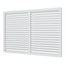 Решетка вентиляционная, профиль ПВХ  600х900 Эра