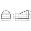 Соединитель эксцентриковый плоского воздуховода с круглым 6х20 д.160Соединитель эксцентриковый плоского воздуховода с круглым 6х20 д.160[image_num]
