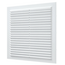 Вытяжная вентиляционная решетка с сеткой из АБС-пластика Era 2323С 23x23 White