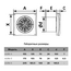 Осевой вытяжной вентилятор DICITI AURA D100 WhiteОсевой вытяжной вентилятор DICITI AURA D100 White[image_num]