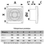 Осевой вытяжной вентилятор с обратным клапаном ERA 5C D125 WhiteОсевой вытяжной вентилятор с обратным клапаном ERA 5C D125 White[image_num]