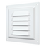 Вытяжная стальная вентиляционная решетка с сеткой Era 1212МЭ 12x12 White