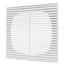 Вытяжная вентиляционная решетка с сеткой Era 1919Г 19х19 White