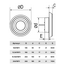 Анемостат приточно-вытяжной без фланца Era 16АПВП1 D160Анемостат приточно-вытяжной без фланца Era 16АПВП1 D160[image_num]
