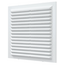 Вытяжная вентиляционная решетка с сеткой Auramax A1313C 13x13 White