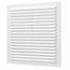 Вытяжная вентиляционная решетка из ПВХ Aluvent 1919V 19x19 White